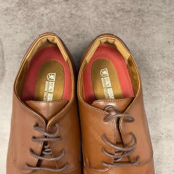 Stacy Adams Dress Shoes Mens Size 12 Brown Leather Cap Toe Oxford main image 6